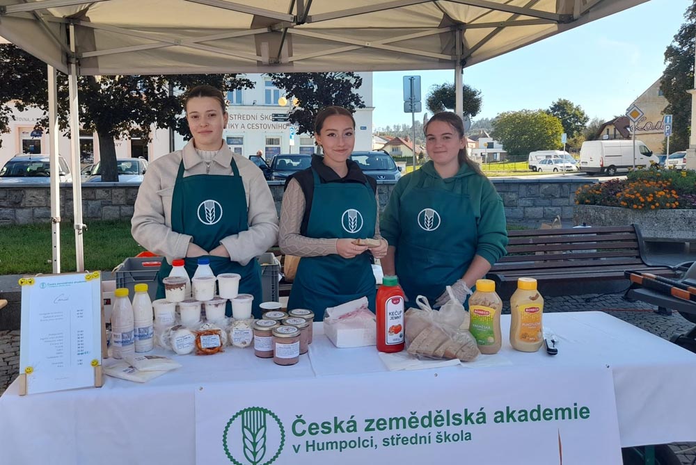 Poprvé na farmářských trzích v Humpolci