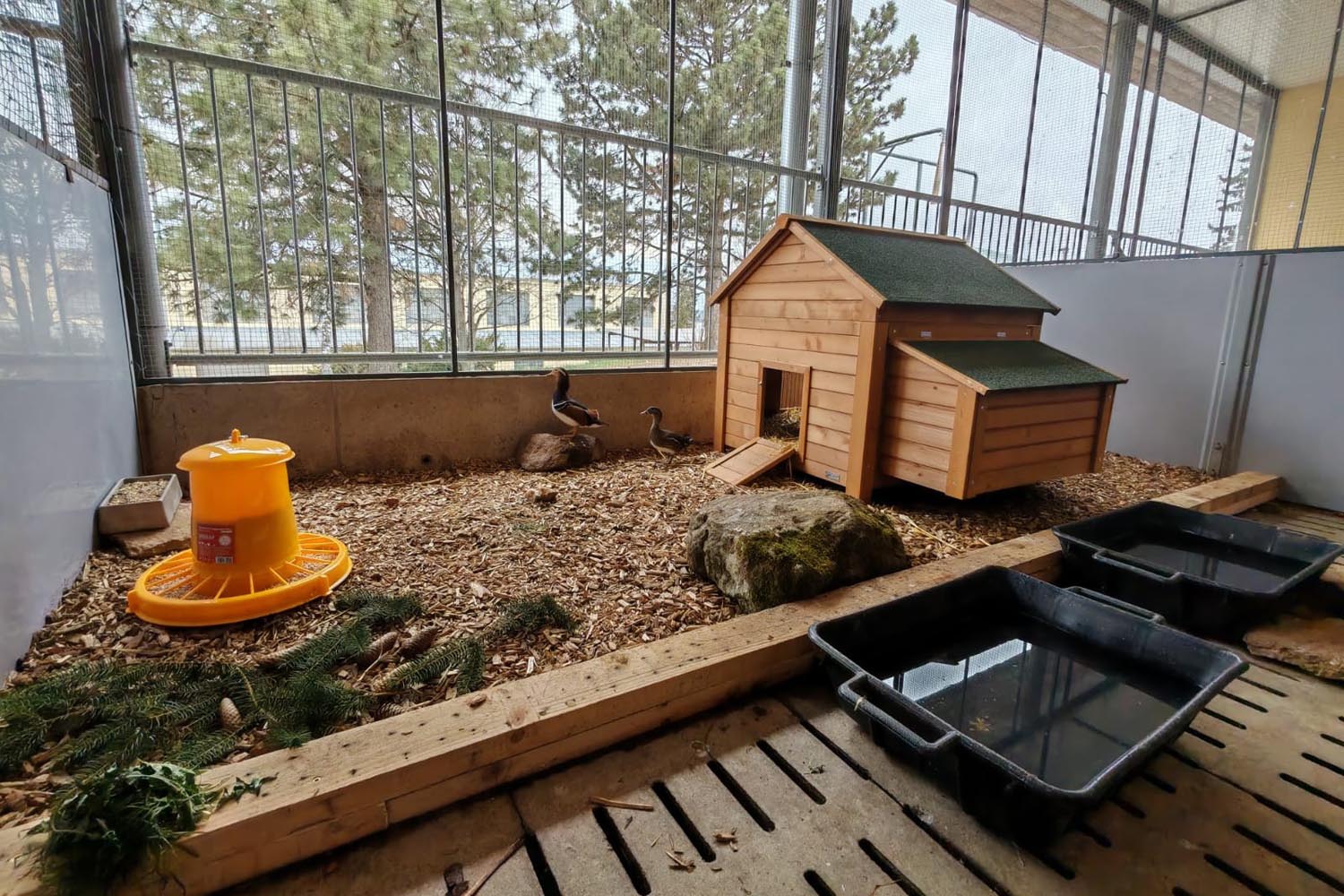 Nové zázemí pro drobnochovy